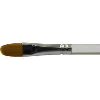 Diamond FX Ovális/macskanyelv arc- és testfestő ecset – Oval face- and body painting brush BUDGET DFX-8118 no: 4